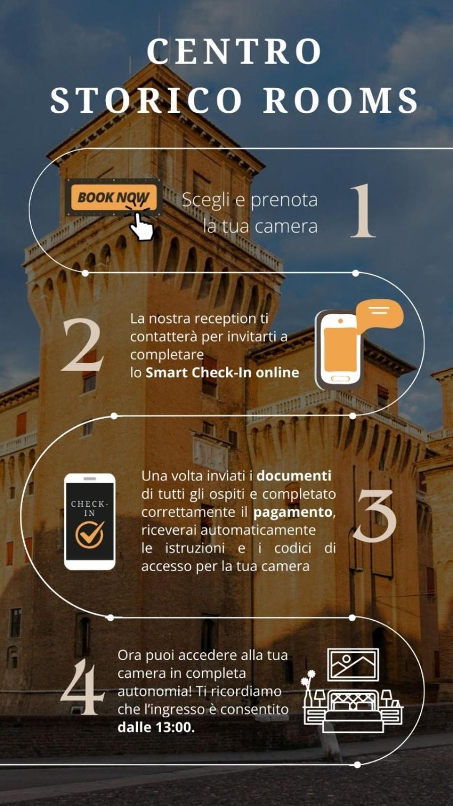 Centro Storico Rooms Ferrara Bagian luar foto